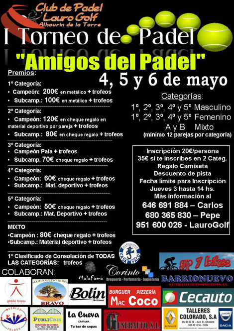 cartel-Torneo-Amigos-del-Padel-Lauro-Golf