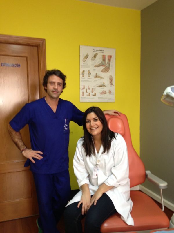 alumnos universidad malaga podologia clinica del pie